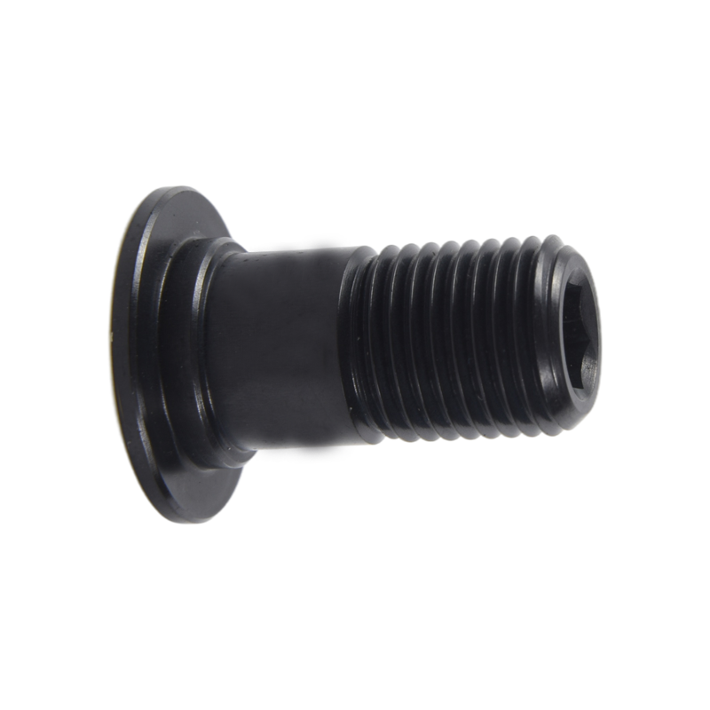 High precision steel end fitting with black oxide