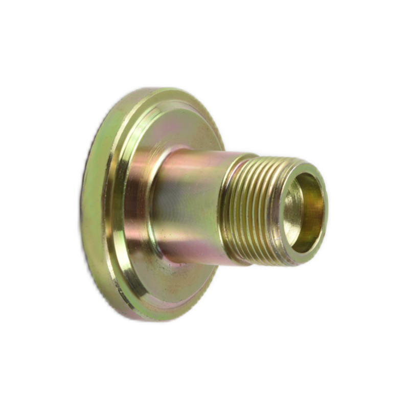 High precision steel end fitting with yellow zinc plated