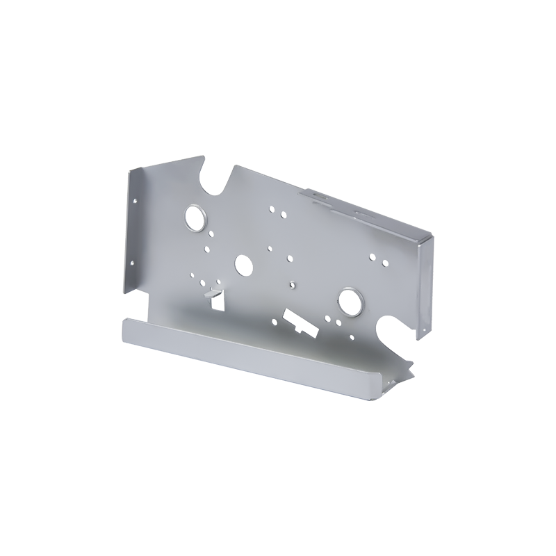 Steel bracket with zinc plated surface finish