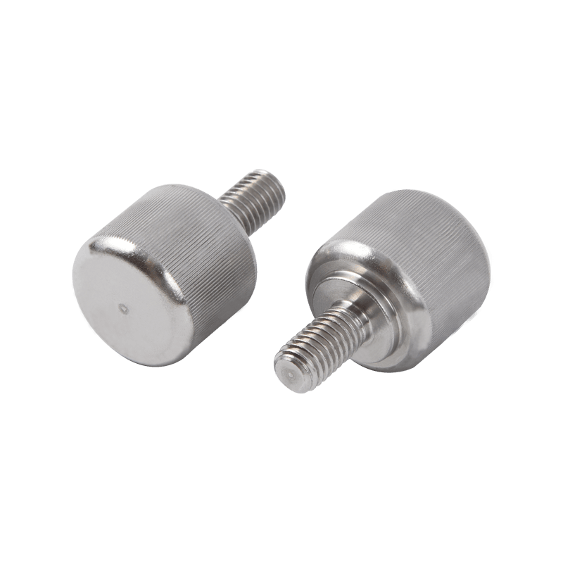 Customized Special metal bolt with knurl head