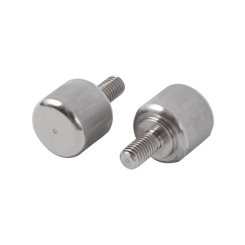 Customized Special metal bolt with knurl head